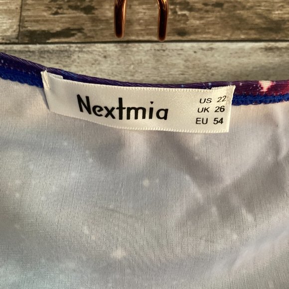 Galaxy Print High Waisted Bikini Size 22 - Picture 9 of 9